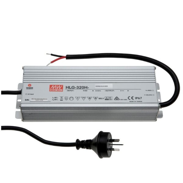 MEAN WELL HLG-320H-24-AUP LED Driver CV 320W 24V 13.34A IP67